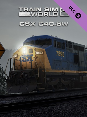Train Sim World 2: CSX C40-8W Loco (PC) - Steam Key - GLOBAL