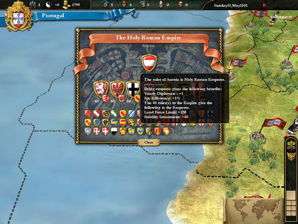 Europa Universalis III: Chronicles Steam Key GLOBAL – Galeriebild 1