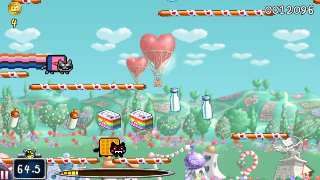 Nyan Cat: Lost In Space Steam Key GLOBAL – Galeriebild 1
