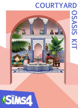 The Sims 4 Courtyard Oasis Kit Origin Global