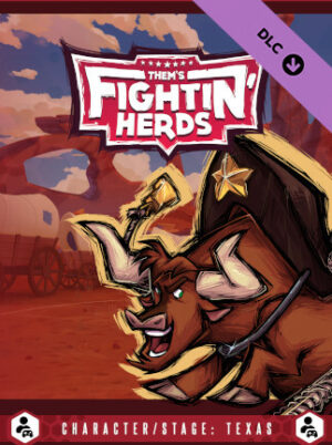 Them's Fightin' Herds - Character/Stage: Texas (PC) - Steam Key - GLOBAL