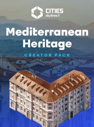 Cities: Skylines II – Creator Pack: Mediterranean Heritage (PC) – Steam Key – GLOBAL – Titelbild