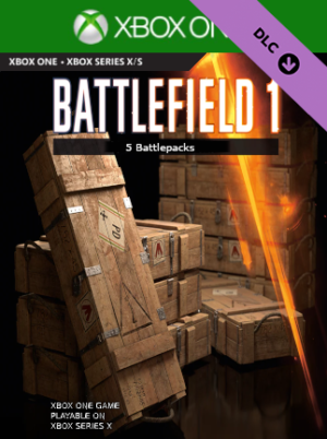 Battlefield 1 Battlepacks x5 (Xbox One) - Xbox Live Key - GLOBAL