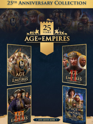 Age of Empires 25th Anniversary Collection (PC) – Steam Key – GLOBAL – Titelbild