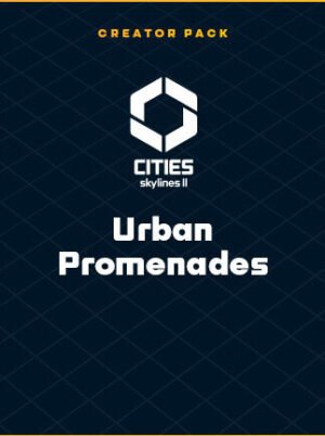 Cities: Skylines II - Creator Pack: Urban Promenades (PC) - Steam Key - GLOBAL