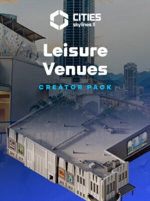 Cities: Skylines II - Creator Pack: Leisure Venues (PC) - Steam Key - GLOBAL