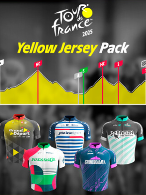 Tour de France 2025 - Yellow Jersey Pack (PC) - Steam Key - GLOBAL