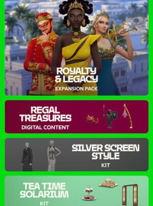 The Sims 4 Royalty & Legacy Grand Bundle (Xbox Series X/S) - Xbox Live Key - GLOBAL