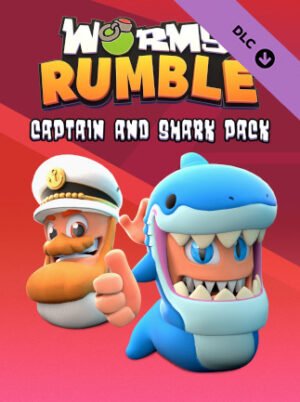 Worms Rumble - Captain & Shark Double Pack (PC) - Steam Key - GLOBAL