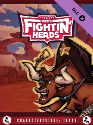 Them's Fightin' Herds - Character/Stage: Texas (PC) - Steam Key - GLOBAL