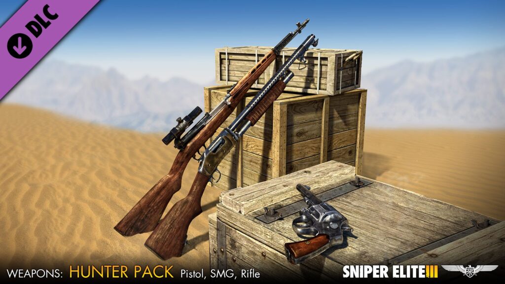 Sniper Elite 3 – Hunter Weapons Pack Steam Key GLOBAL – Galeriebild 2