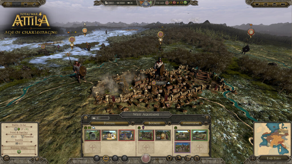 Total War: ATTILA – Age of Charlemagne Campaign Pack (PC) – Steam Key – ROW – Galeriebild 2