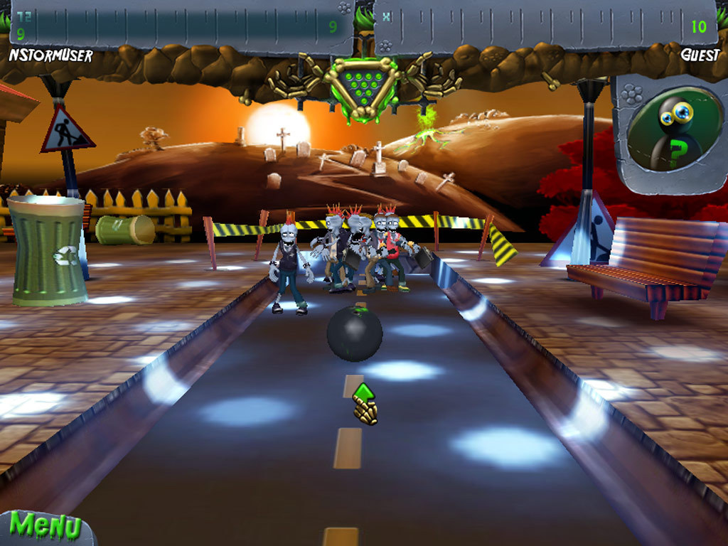 Zombie Bowl-o-Rama Steam Key GLOBAL – Galeriebild 1