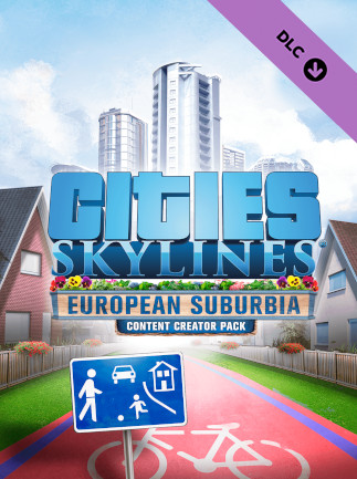 Cities: Skylines – Content Creator Pack: European Suburbia (PC) – Steam Key – EUROPE – Titelbild