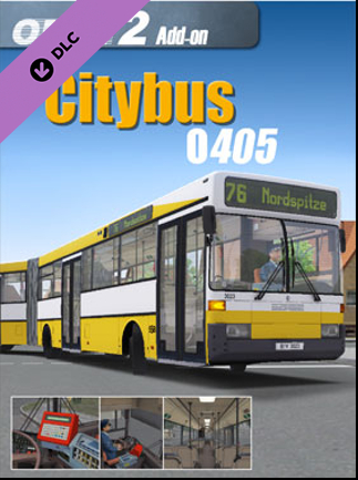 OMSI 2 Add-On Citybus O405/O405G Steam Key GLOBAL – Titelbild