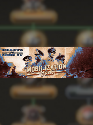 HEARTS OF IRON IV: MOBILIZATION PACK (PC) – Steam Key – GLOBAL – Titelbild