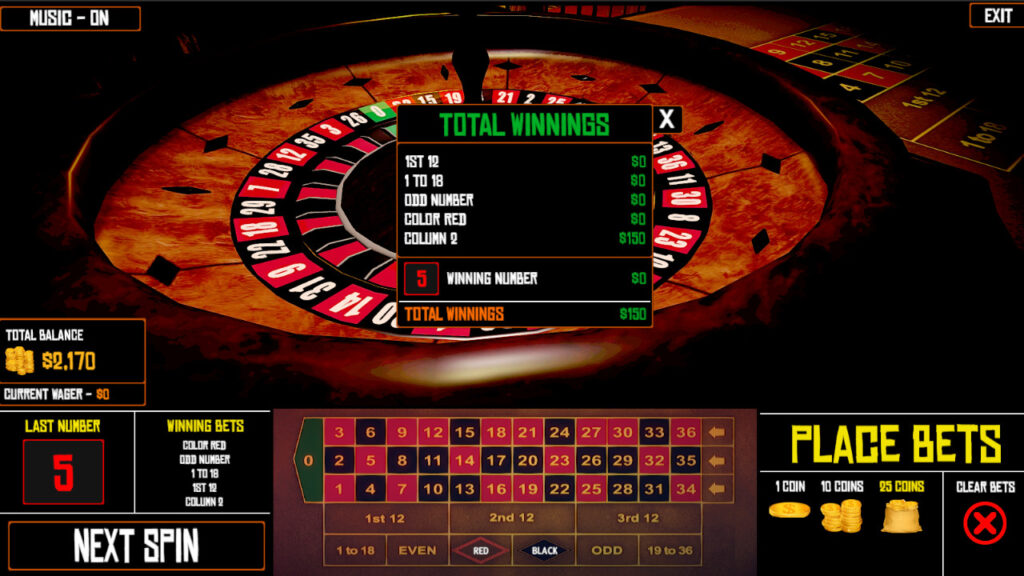 Roulette Simulator 2 Steam Key GLOBAL – Galeriebild 1