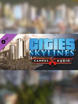 Cities: Skylines – Campus Radio Steam Key GLOBAL – Titelbild