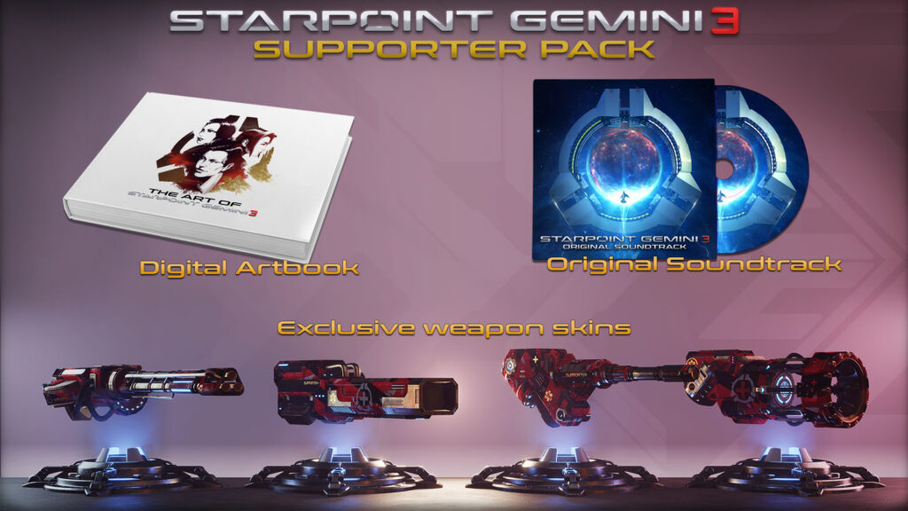 Starpoint Gemini 3 – Supporter Pack – Steam Key – (GLOBAL) – Galeriebild 1
