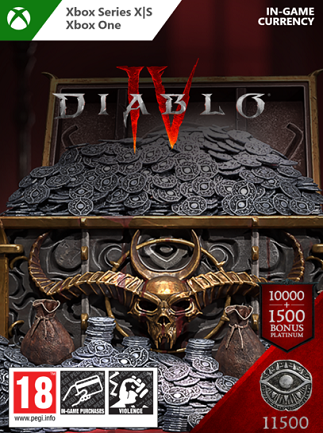 Diablo IV 11500 Platinum (Xbox One, Series X/S) – Xbox Live Key – GLOBAL – Titelbild