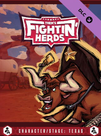 Them’s Fightin‘ Herds – Character/Stage: Texas (PC) – Steam Key – GLOBAL – Titelbild