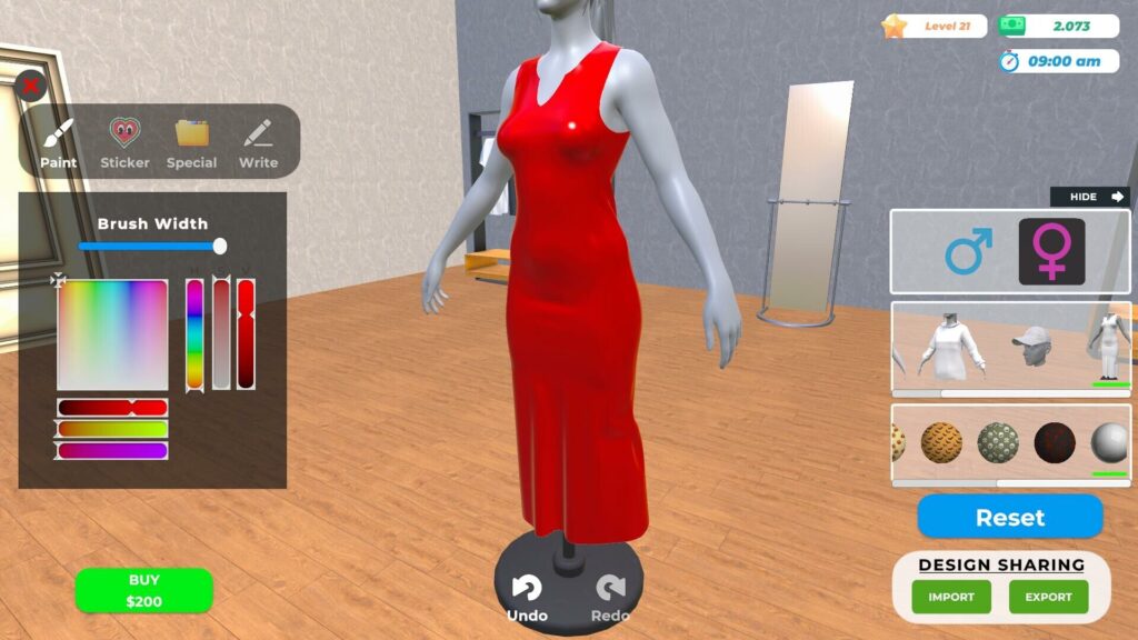 Clothing Store Simulator (PC) – Steam Key – GLOBAL – Galeriebild 1