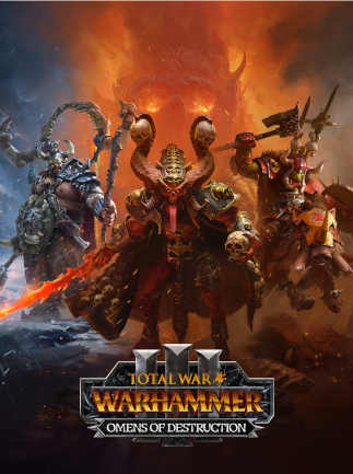 Total War: WARHAMMER III – Omens of Destruction (PC) – Steam Key – EUROPE – Titelbild