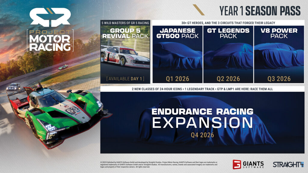 Project Motor Racing: Year 1 Season Pass (PC) – Steam Key – GLOBAL – Galeriebild 2