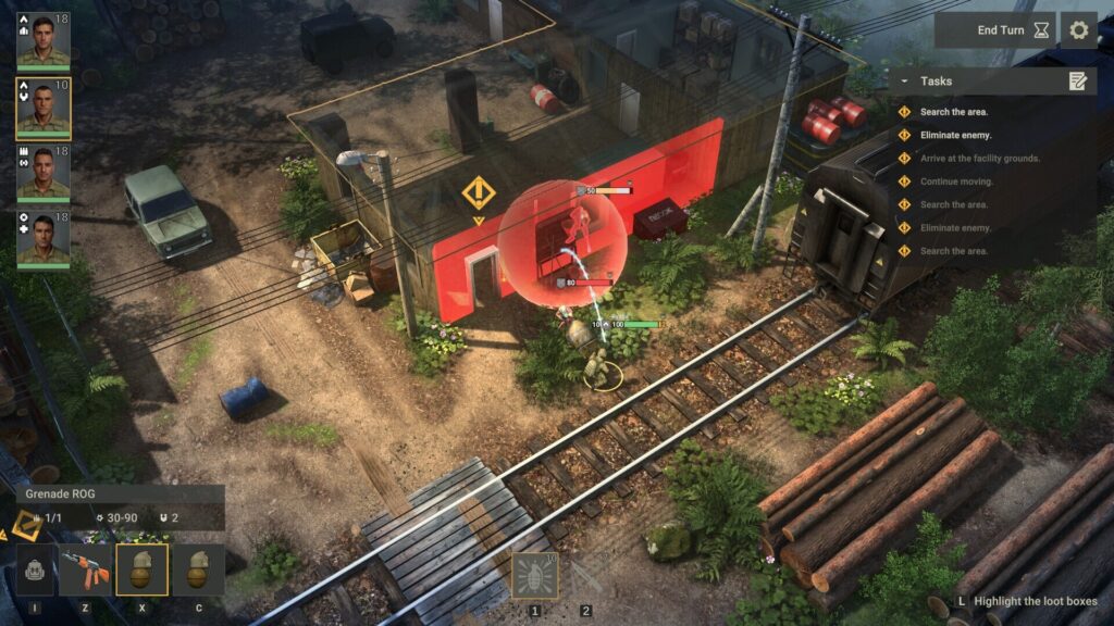 Future War Tactics: SOF vs. Alien Invasion – Turn-based Strategy (PC) – Steam Key – GLOBAL – Galeriebild 1
