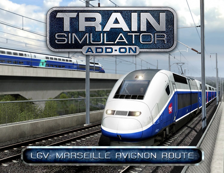 Train Simulator LGV Marseille Avignon Route Add-On Steam Global – Titelbild