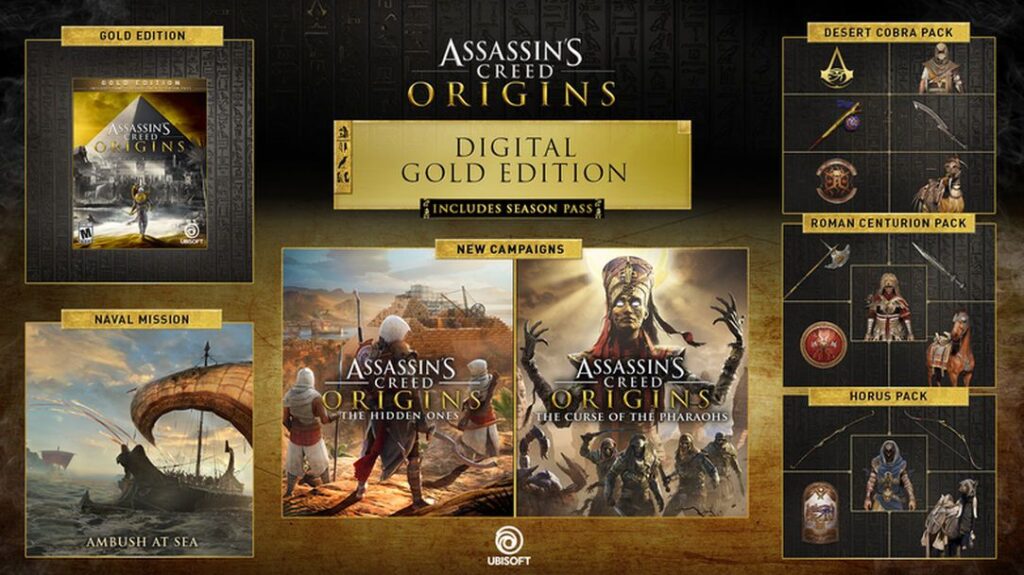 Assassin’s Creed Origins Gold Edition – Ubisoft Connect – EUROPE – Galeriebild 1