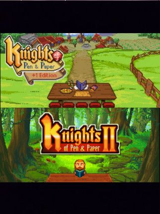 Knights of Pen and Paper I & II Collection Steam Key GLOBAL – Titelbild