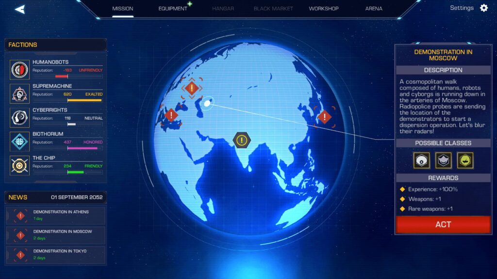 Robothorium: Cyberpunk Dungeon Crawler – Steam – Key GLOBAL – Galeriebild 1