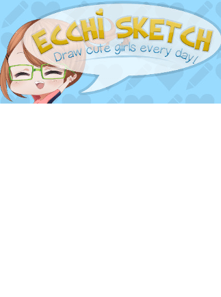 Ecchi Sketch: Draw Cute Girls Every Day! Steam PC Key GLOBAL – Titelbild