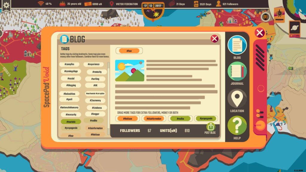 Heart. Papers. Border. Steam Key GLOBAL – Galeriebild 2