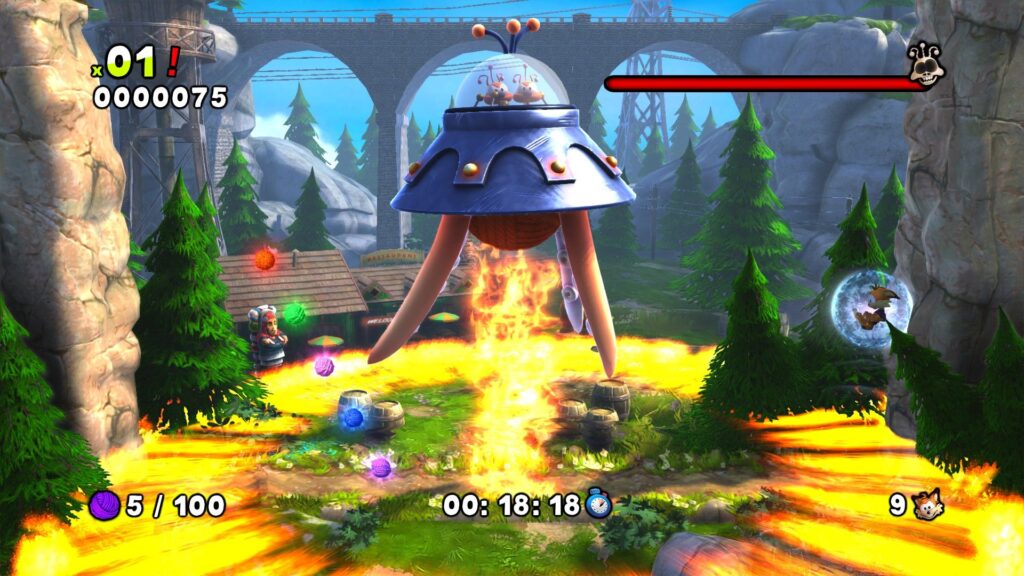 Bubsy: The Woolies Strike Back Steam Key PC GLOBAL – Galeriebild 1
