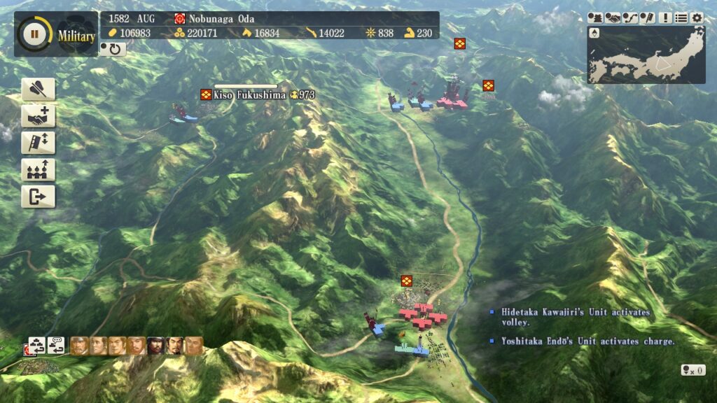 NOBUNAGA’S AMBITION: Sphere of Influence Steam Key GLOBAL – Galeriebild 1