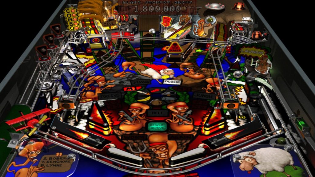 Worms Pinball (PC) – Steam Key – EUROPE – Galeriebild 1