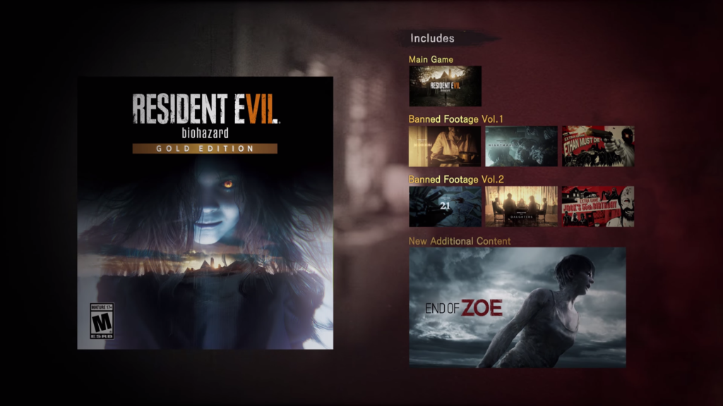 RESIDENT EVIL 7 biohazard / BIOHAZARD 7 resident evil: Gold Edition Steam Key ROW – Galeriebild 1