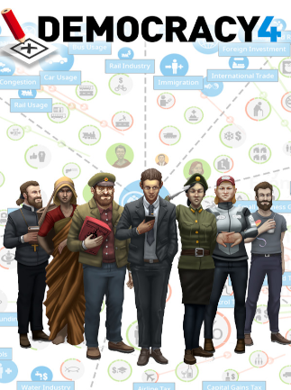 Democracy 4 (PC) – Steam Key – EUROPE – Titelbild