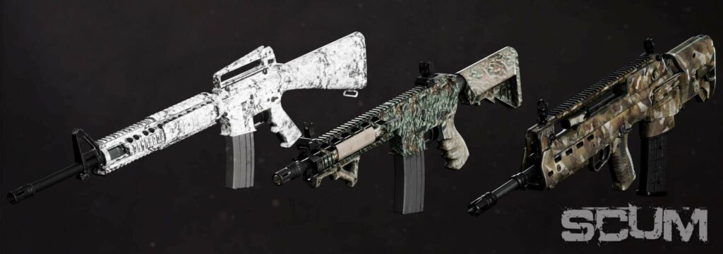 SCUM Weapon Skins Pack (PC) – Steam Key – ROW – Galeriebild 1