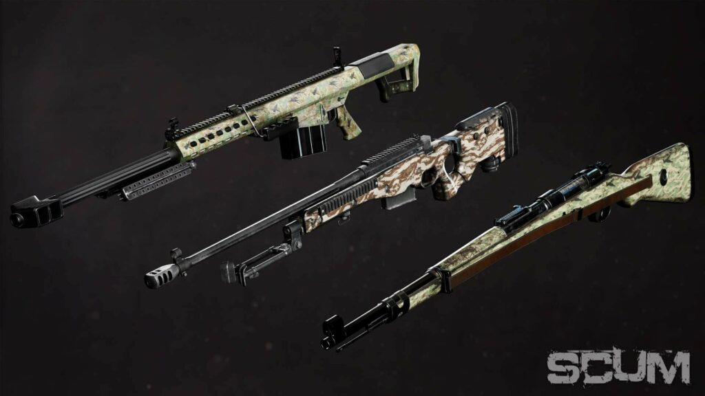 SCUM Weapon Skins Pack (PC) – Steam Key – ROW – Galeriebild 2