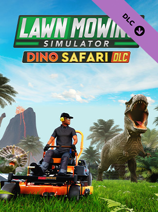 Lawn Mowing Simulator: Dino Safari (PC) – Steam Key – EUROPE – Titelbild