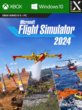 Microsoft Flight Simulator 2024 (Xbox Series X/S, Windows 10) – Xbox Live Key – EUROPE – Titelbild