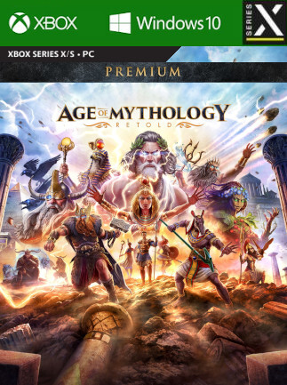 Age of Mythology: Retold | Premium Edition (Xbox Series X/S, Windows 10) – Xbox Live Key – GLOBAL – Titelbild