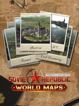 Workers & Resources: Soviet Republic - World Maps DLC (PC) - Steam Key - ROW