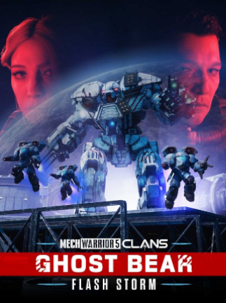 MechWarrior 5: Clans – Ghost Bear: Flash Storm (PC) – Steam Key – ROW – Titelbild