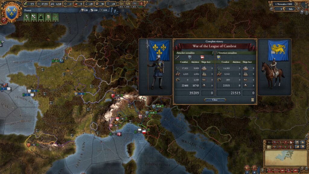Europa Universalis IV: Rights of Man Steam Key GLOBAL – Galeriebild 1