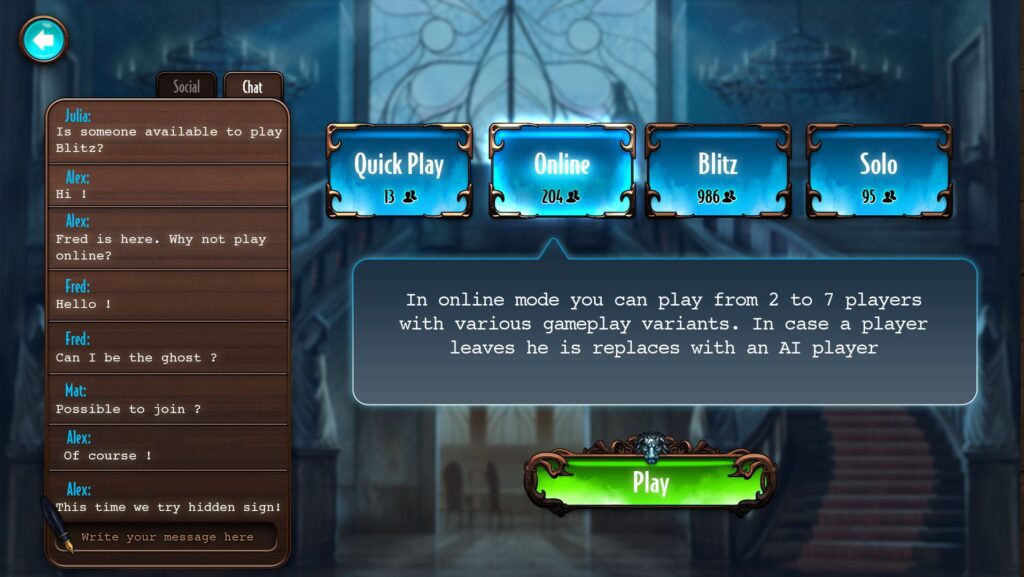Mysterium: A Psychic Clue Game Steam Key GLOBAL – Galeriebild 1