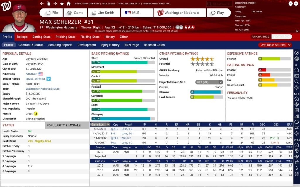 Out of the Park Baseball 18 Steam Key GLOBAL – Galeriebild 1